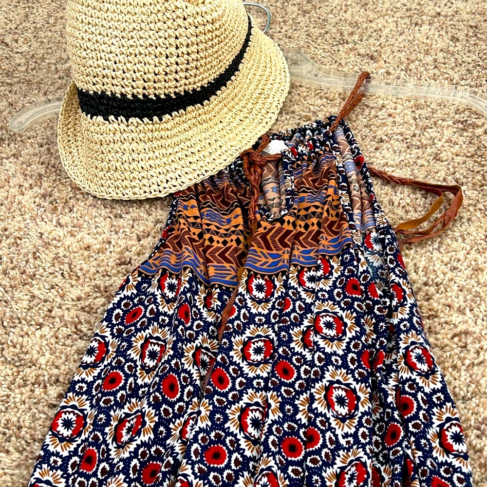 3/$13 bundle deal Set! Woman’s Jumpsuit & woman’s fashionable hat